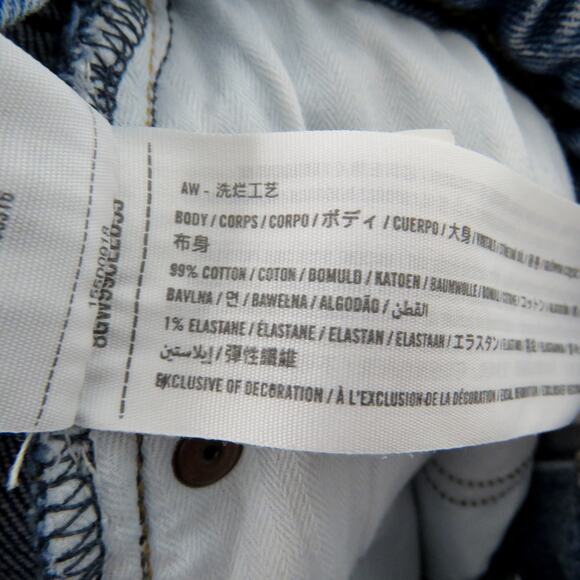 Abercrombie & Fitch The Dad Jean High Rise Straight Leg Curve Love Jeans 2 Long - Picture 7 of 8